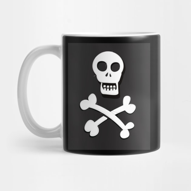 Skull and crossbones by nickemporium1